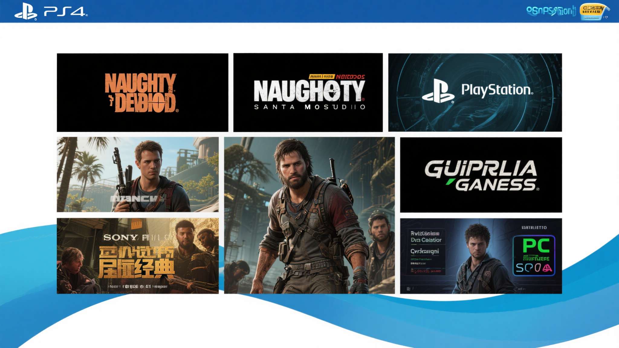 索尼的PlayStation平台拥有强大的第一方工作室矩阵，Naughty&nbsp;Do